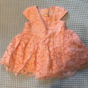 The Children's Place Coral Lace Infant Dress